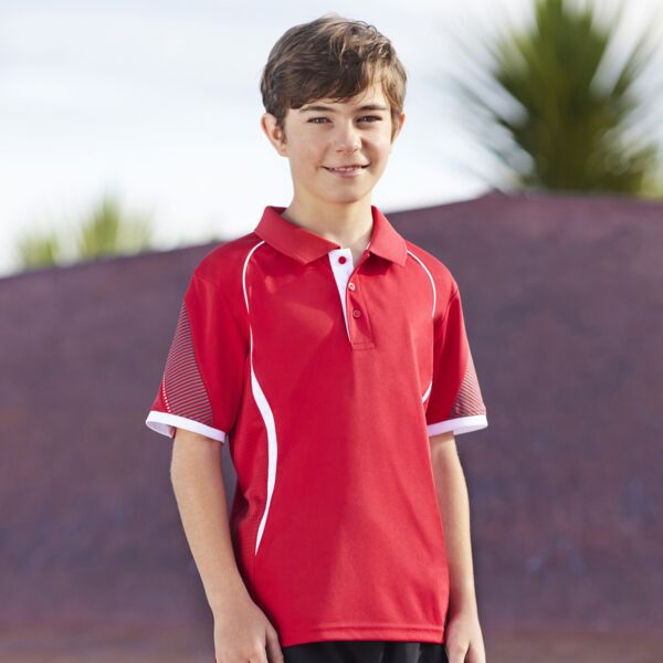 Biz Collection Kids Razor Short Sleeve Polo Thumbnail